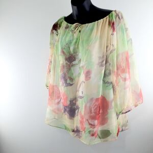 Chic O Floral Blouse
